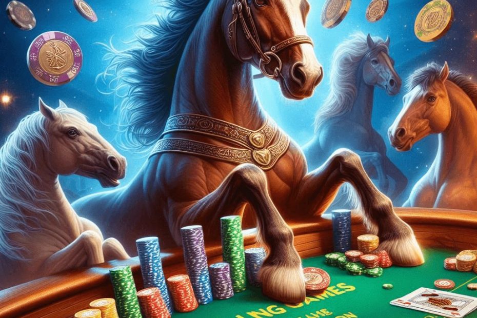 Horse Poker is an electrifying fusion of horse racing and poker that offers an innovative twist on traditional gaming.